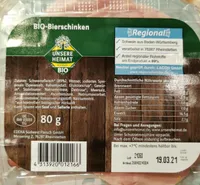 Unsere Heimat Bio Bierschinken