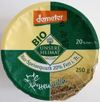 Bio-Speisequark 20% Fett i. Tr.