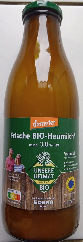 Frische BIO-Heumilch