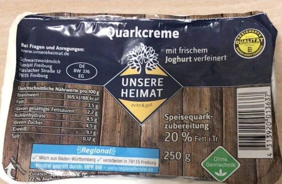 Quarkcreme