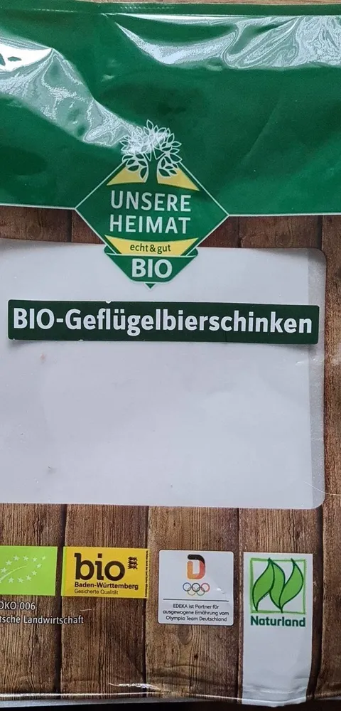 BIO-Geflügelbierschinken