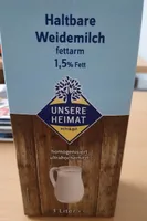 Haltbare Weidemilch fettarm