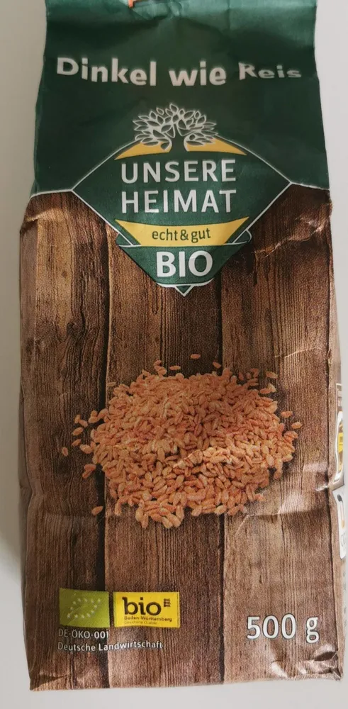 Dinkel wie Reis