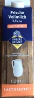 Frische Vollmilch 3,5% Laktosefrei