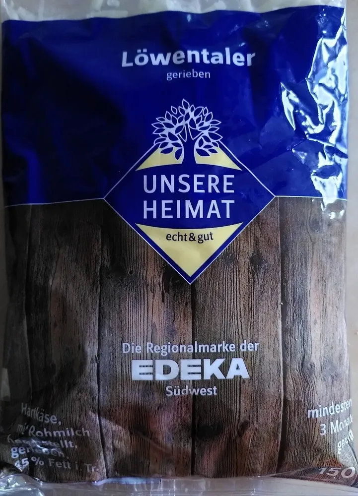 Löwentaler gerieben