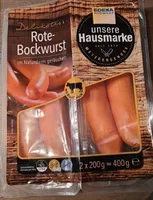 Rote Bockwurst