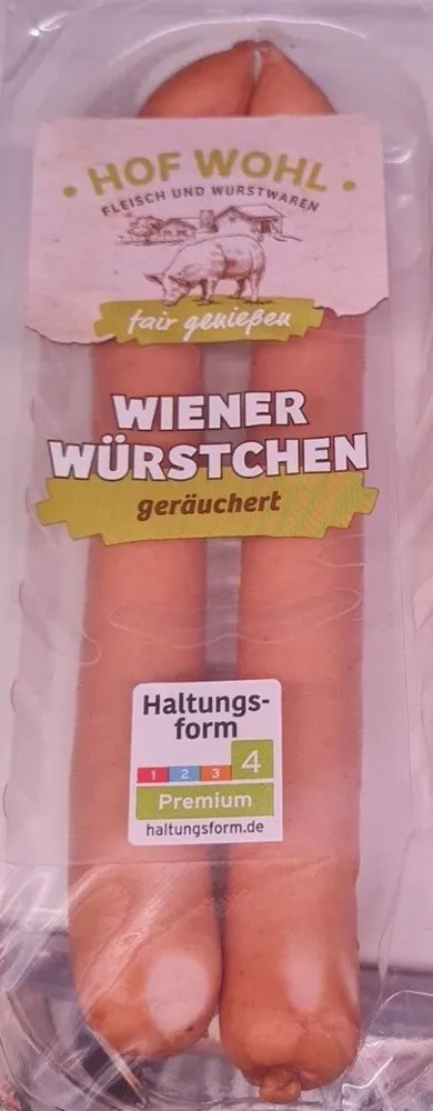 Wiener Würstchen geräuchert