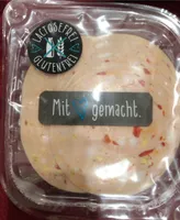 Delikatess Schinkenwurst mit Ei