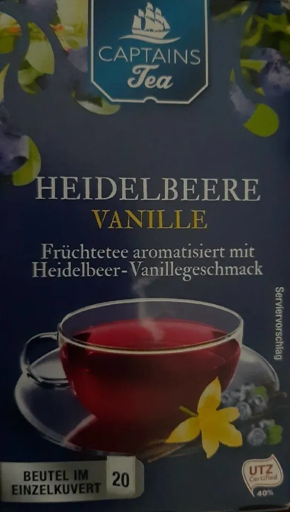 Tee Heidelbeere Vanille