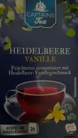 Tee Heidelbeere Vanille