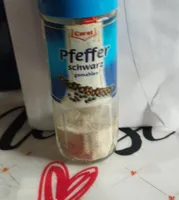 Pfeffer schwarz gemahlen