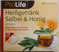 Heißgetränk Salbei & Honig