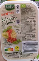 Tofu-Bolognese Sauce vegan * 12.21