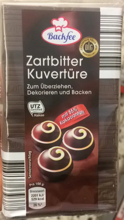 Zartbitter Kuvertüre