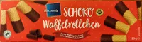 Schoko Waffelröllchen