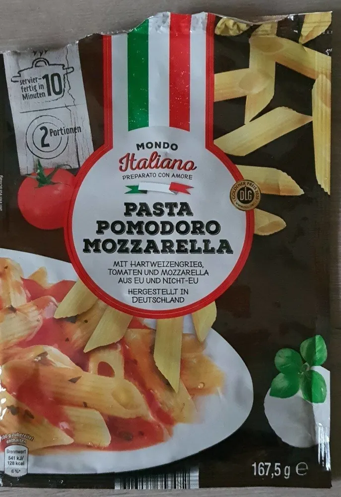 Pasta Pomodoro Mozzarella