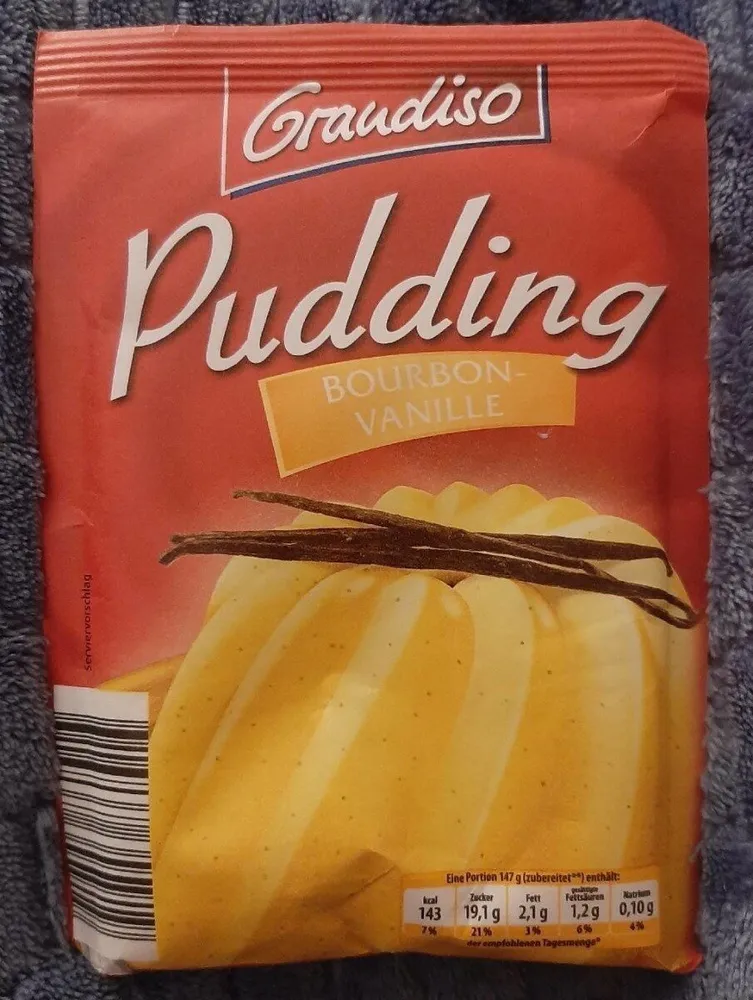 Pudding bourbon vanille