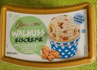 Walnuss Eiscreme
