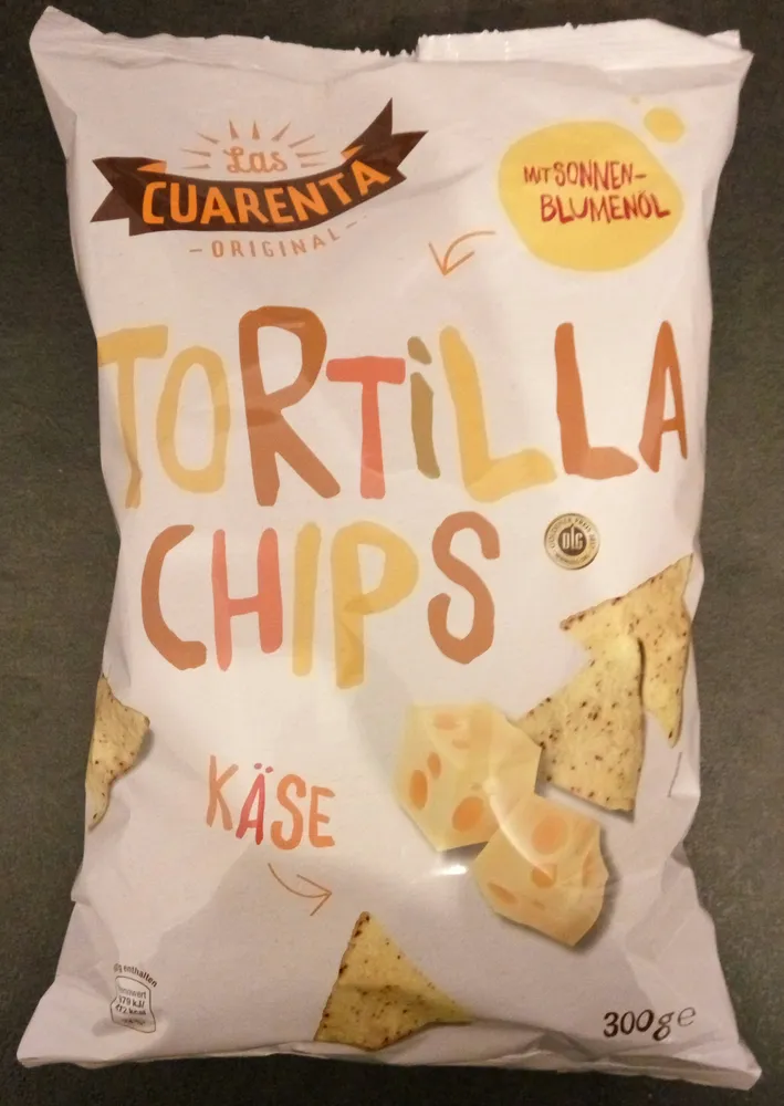 Tortilla Chips Käse