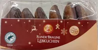 Runde Braune Lebkuchen