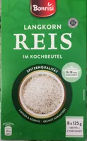 Langkorn Reis im Kochbeutel