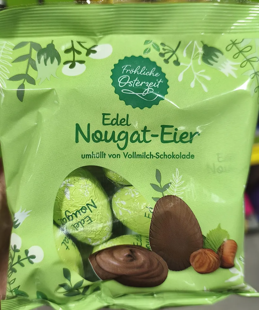 Edel Nougat-Eier