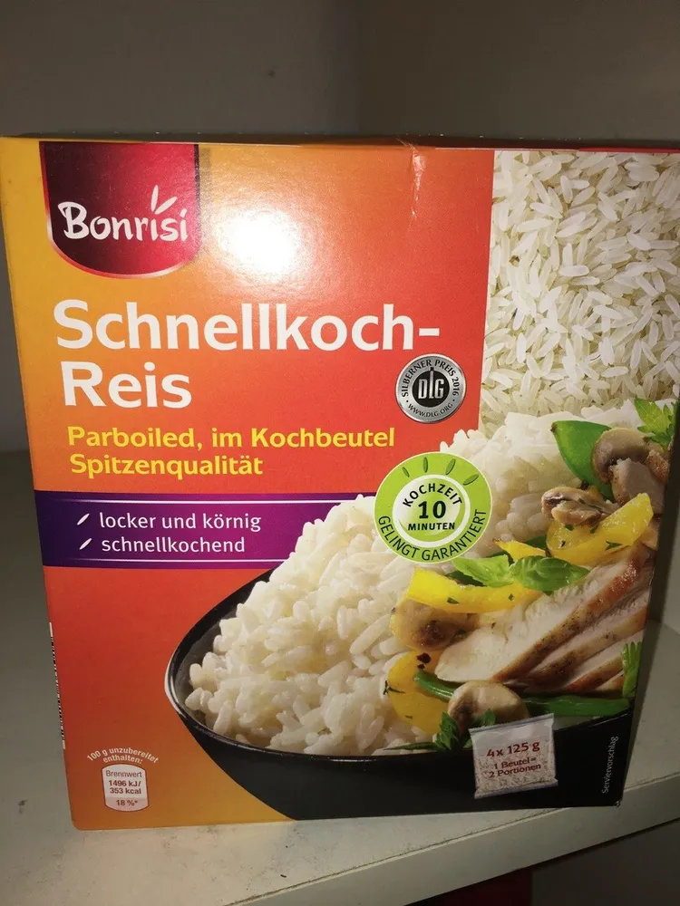 Schnellkoch Reis