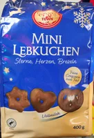 Mini-Sterne Herzen Brezeln - Vollmilch