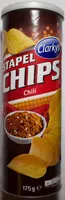 Stapelchips Chili