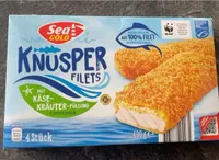 Knusperfilets mit Käse-Kräuter-Füllung