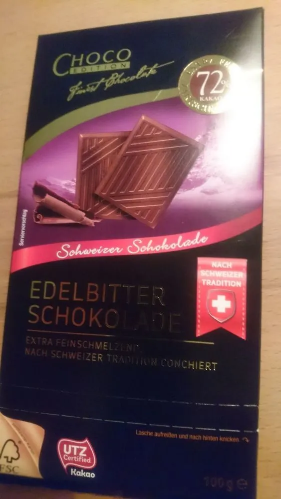 Choco Edition Edelbitter Schokolade
