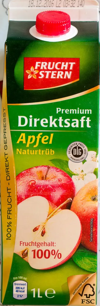 Premium Direktsaft Apfel naturtrüb