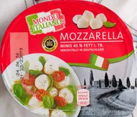 Mozzarella Minis 45 % Fett i. Tr.