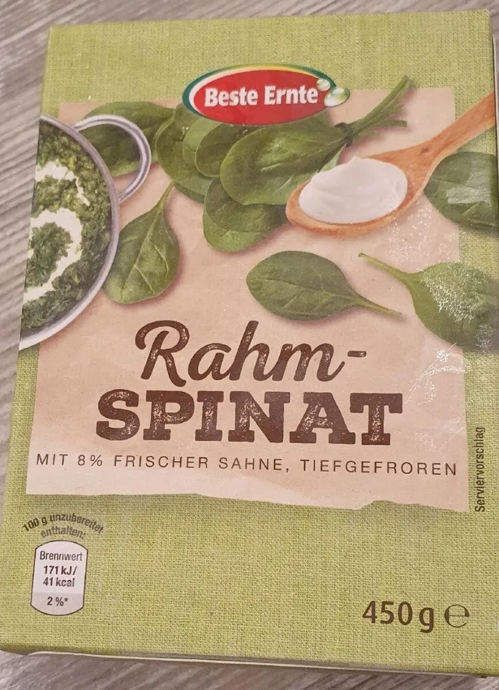 Gemüse  Rahmspinat