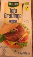vegane Tofu Bratlinge Natur