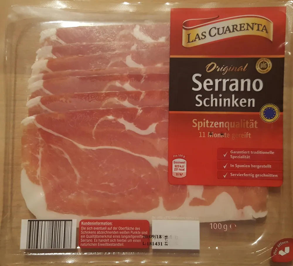 Original Serrano Schinken