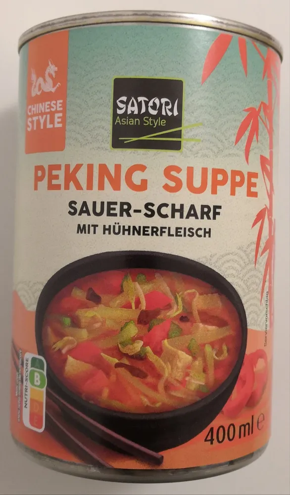 Peking Suppe sauer-scharf