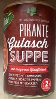 Gulaschsuppe mit Rindfleisch