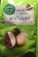 Waffeleier doppelt gefüllt