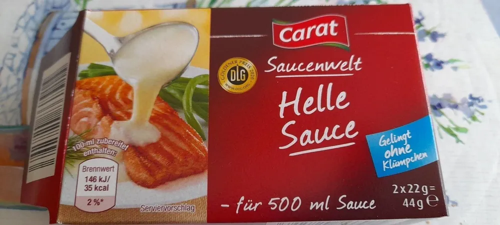 Carat helle sauce