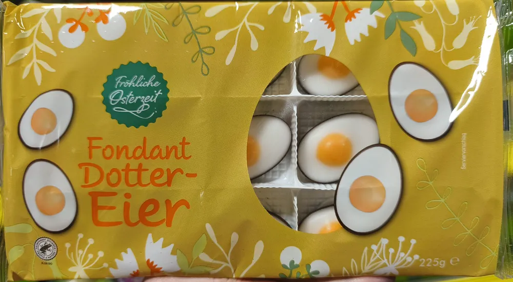Fondant Dotter-Eier