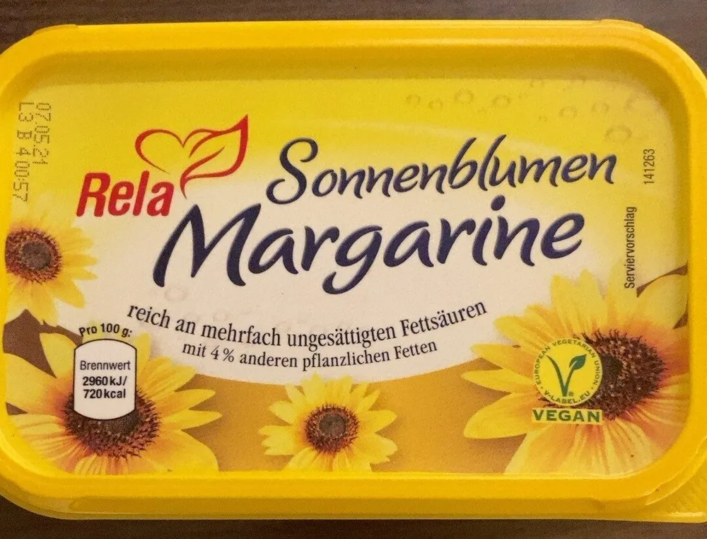 Sonnenblumen-Margarine