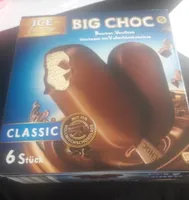 Big Choc, Bourbon-Vanilleeis überzogen mit Vollmilchschokolade