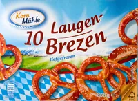 10 Laugen-Brezen tiefgefroren