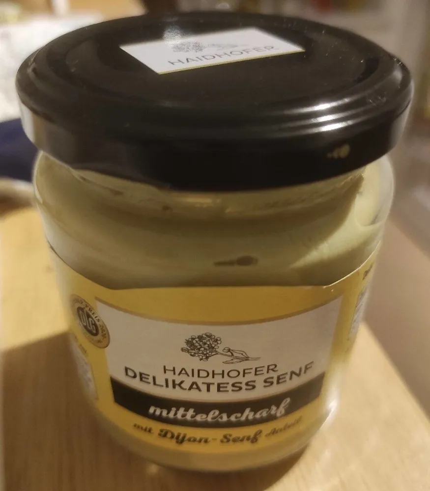 Senf mittelscharf