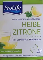 Prolife Heiße Zitrone