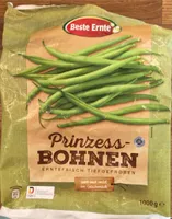 Prinzessbohnen - Erntefrisch, Tiefgefroren