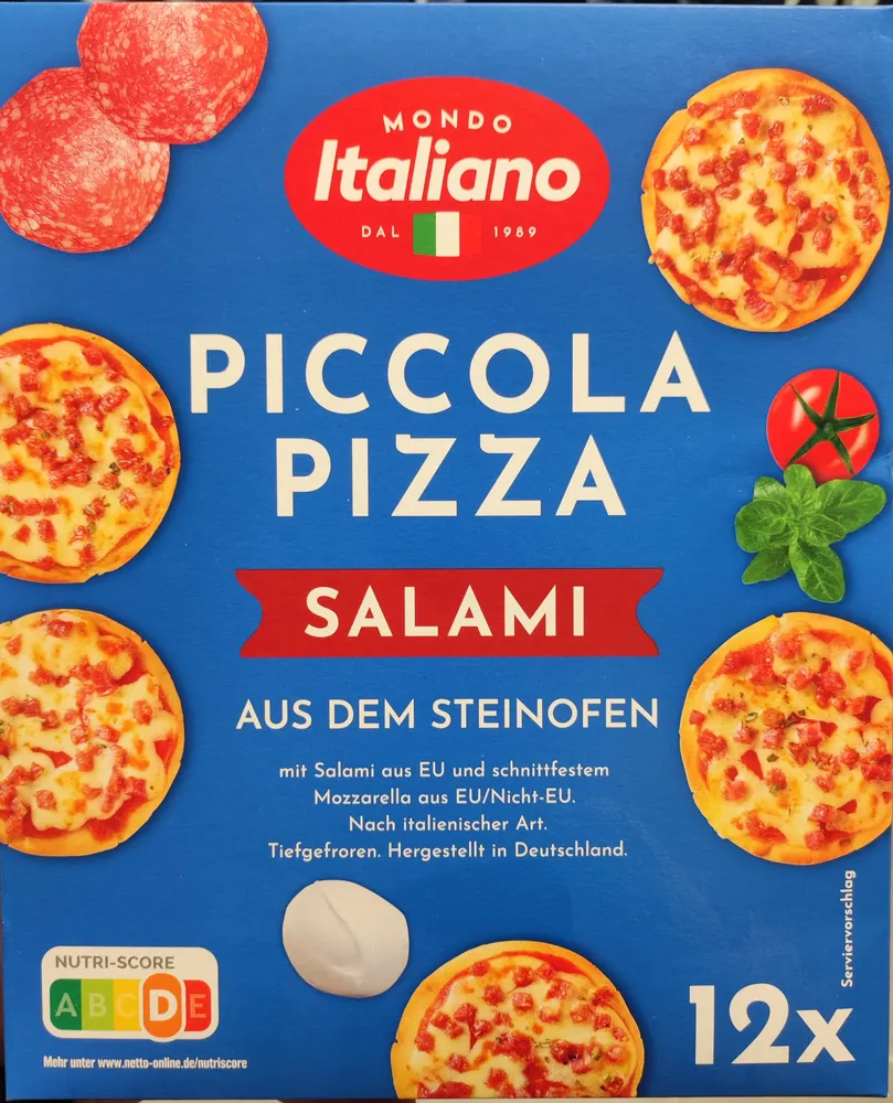 Mini Steinofen pizza