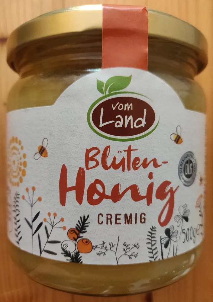 Blüten Honig cremig