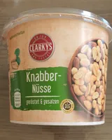 Knabbernüsse - geröstet & gesalzen